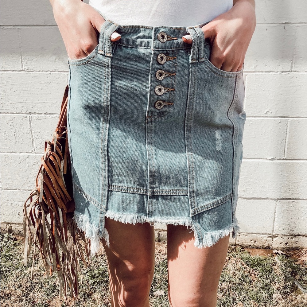 Denim Skirt